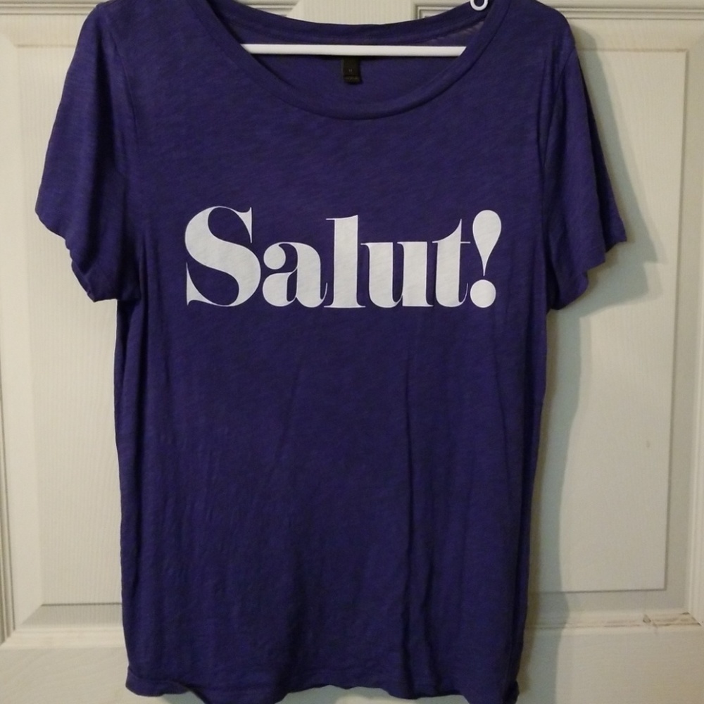 Jcrew Salut! Tee Size Medium